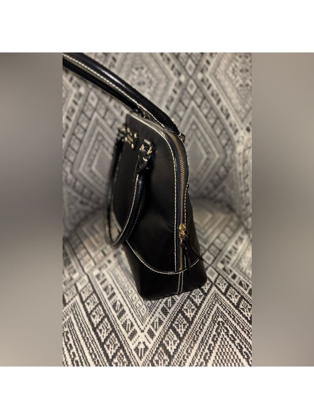 Kate Spade Authentic NY Wellesley Black Leather Shoulder Bag excellent condition - Picture 8 of 14